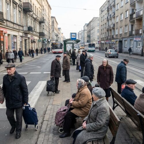 kryzys demograficzny miasto starych ludzi