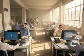 temperatura w mierjsacu pracy