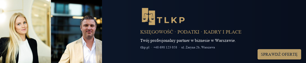 TLKP - Księgowość,        
  Podatki, Kadry i Płace