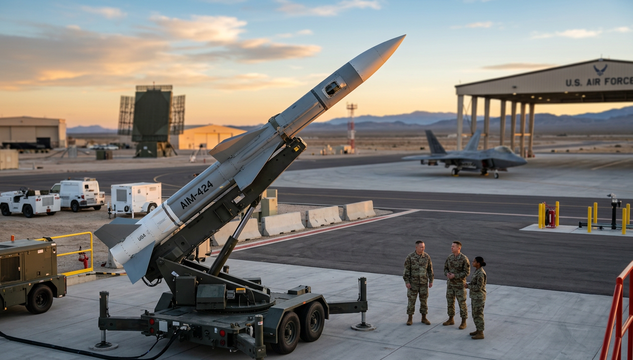 USA ujawniły rakietę AIM-424 — zasięg 463 km, bije rosyjski R-37M