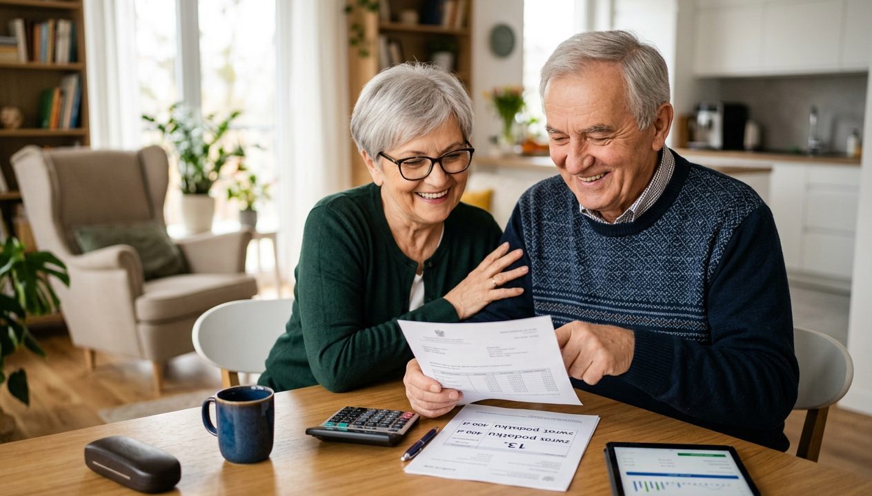 Seniorzy odzyskają 400 zł zwrotu podatku od 13. i 14. emerytury