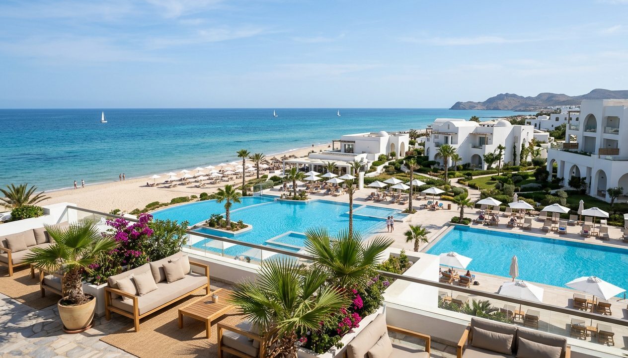 5-gwiazdkowy all inclusive w Tunezji – plaża, baseny i ceny, które zaskakują